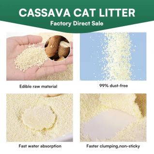 Cassava Cat Litter